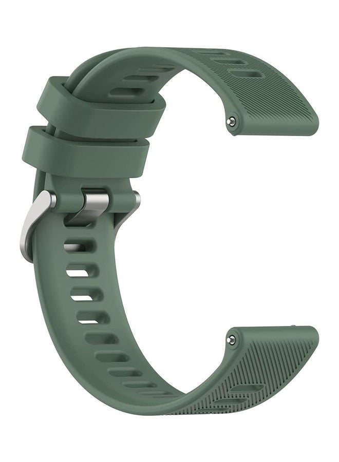 Twill Texture Replacement Watchband Green - Image 4