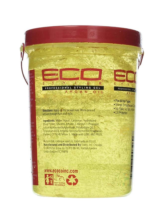 ecoco Professional Styling Gel Argan Oil 2.36Liters - Image 2