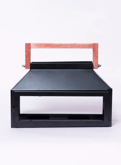 ebb & flow Modern Handmade Candle Holder Lantern Unique Luxury Quality Scents For The Perfect Stylish Home Black 27 x 14 x 18cm