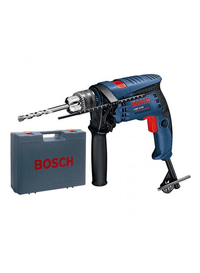BOSCH - 650W GSB 13 RE Impact Drill Professional with 100 Set Accessories Blue/Black - Image 1