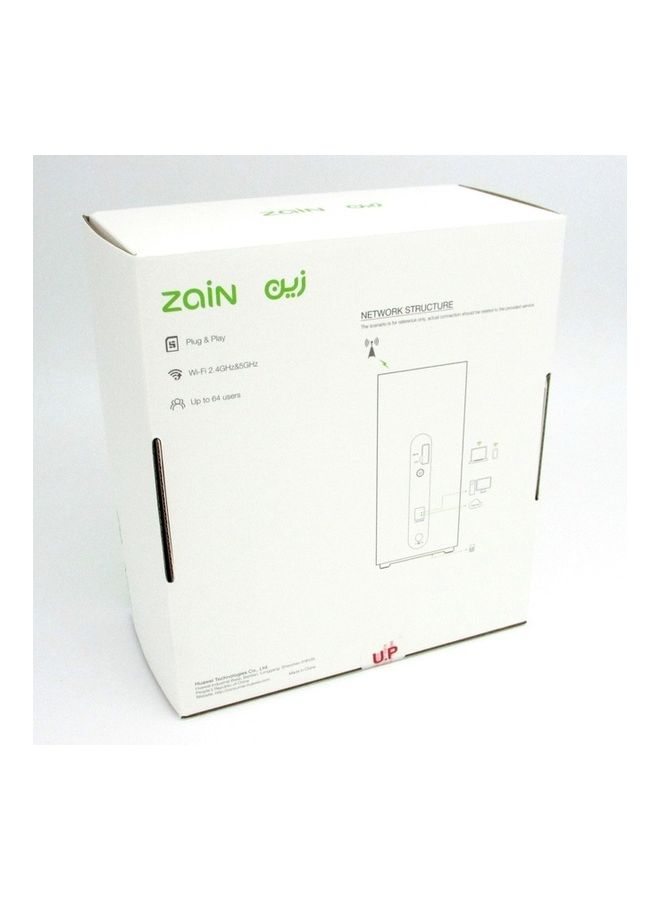 Zain - Redefine Speed Router White - Image 1