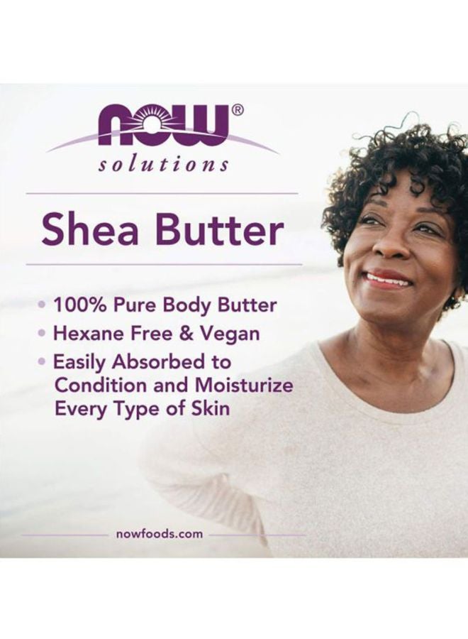 Now Foods Pure Shea Body Butter Moisturizer Clear 198grams - Image 4