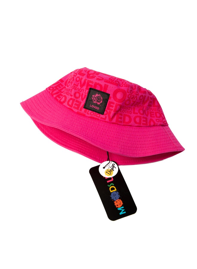 Biggdesign - Moods Up Calm Bucket Hat Fuchsia - Image 1