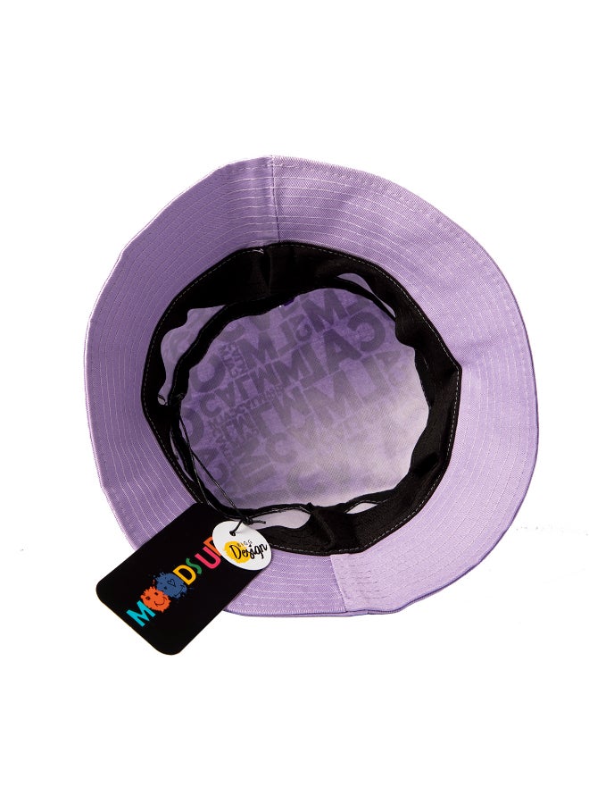Biggdesign - Moods Up Calm Bucket Hat Purple - Image 1