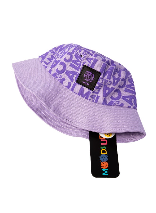 Biggdesign - Moods Up Calm Bucket Hat Purple - Image 1