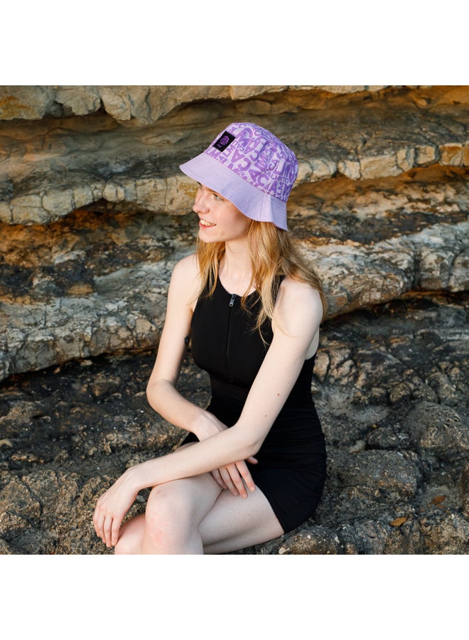 Biggdesign - Moods Up Calm Bucket Hat Purple - Image 1