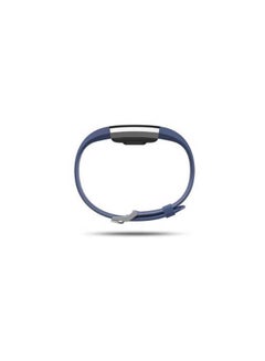 Fitbit Charge 2 Accessory Leather Band Blue  - Image 3