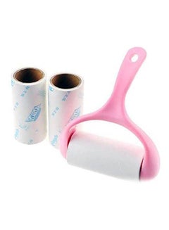 Nunbell Lint Roller, 3 Refills ,Super Sticky Pet Hair Remover Kit Pink  - Image 1