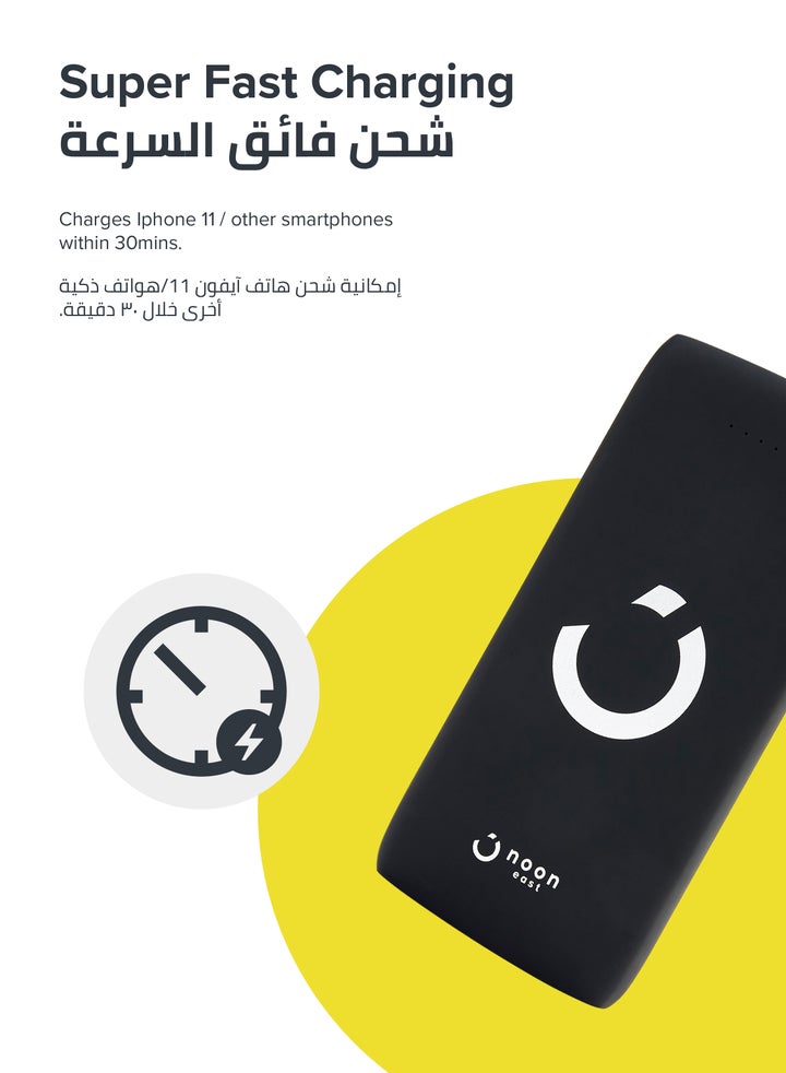 اطلب ايست من نون باور بنك من إيست من نون - بطارية سعة 10000 مللي أمبير ...