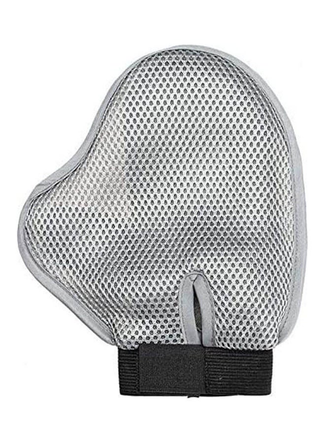 Generic Pet Grooming Glove Cat And Dog Shedding Brush Grey - Image 1