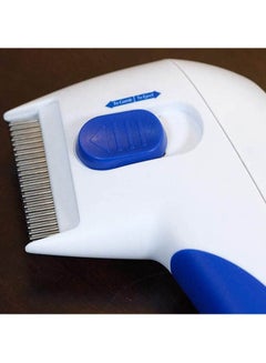 Generic Electrical Pet Head Lice Comb Flea White  - Image 2