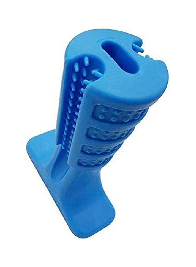 Dog Toothbrush Stick Brite Bite Brushing Sticksafety Rubber Dog Tooth Brush Cleaning Chew Brush Toy Pets Molars Bite Toy And Dogs Pets Oral Care Blue - Image 2