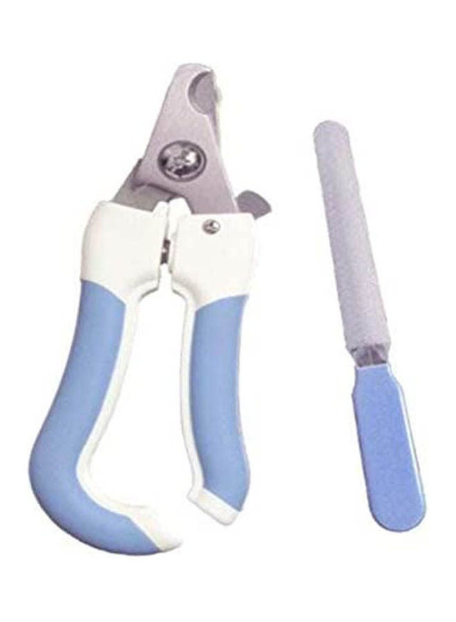 Generic Alloy Pet Puppy Cat Dog Nail Clipper Claw Cutter Pet Grooming Scissor Tool With Nail File Multicolour 