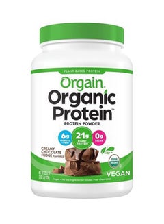 Orgain Creamy Chocolate Fudge Plant Based Organic Protein Powder  - Image 1