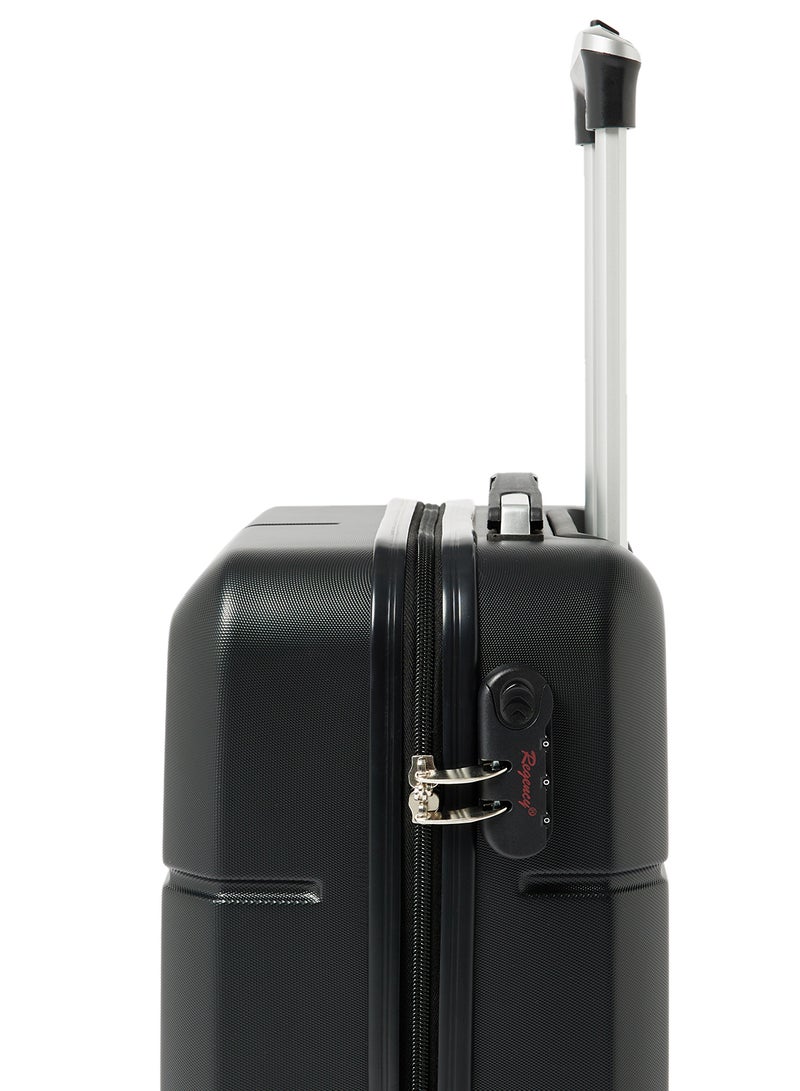 Regency Valiant ABS Carry-On Luggage Black - Image 3