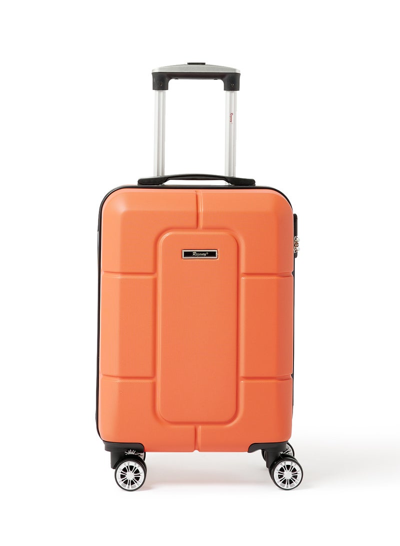 Regency Valiant ABS Carry-On Luggage Coral Orange - Image 1