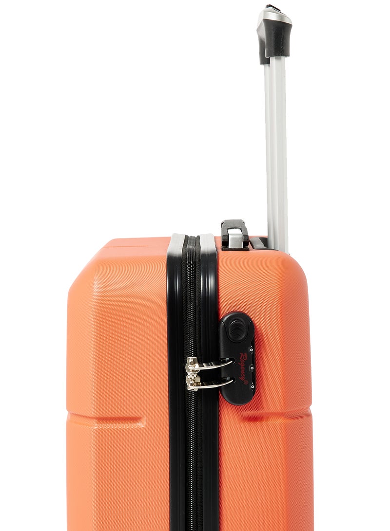 Regency Valiant ABS Carry-On Luggage Coral Orange - Image 3