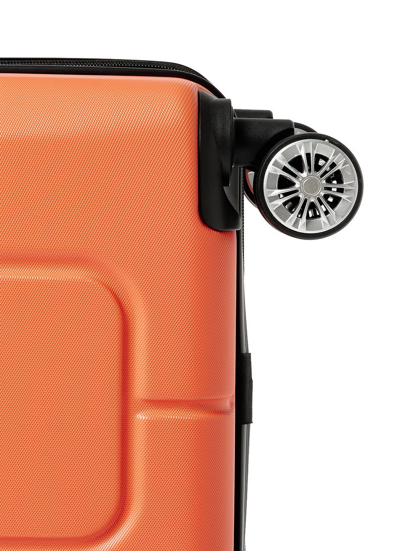 Regency Valiant ABS Carry-On Luggage Coral Orange - Image 4