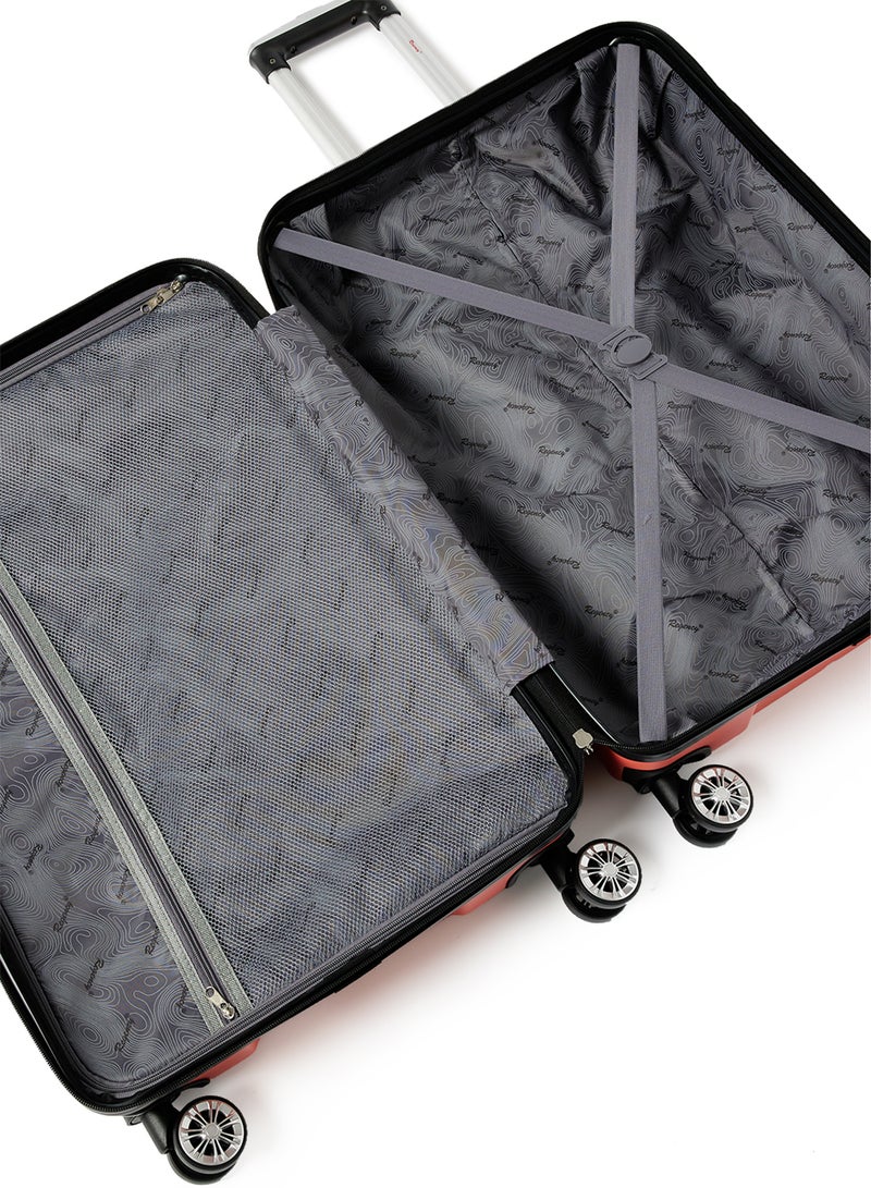 Regency Valiant ABS Medium Check in Luggage Coral Orange - Image 5
