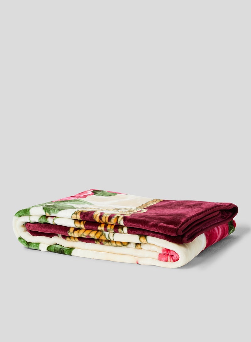 Echolac Korean Made Blanket Polyester Multicolour 160x220cm - Image 2