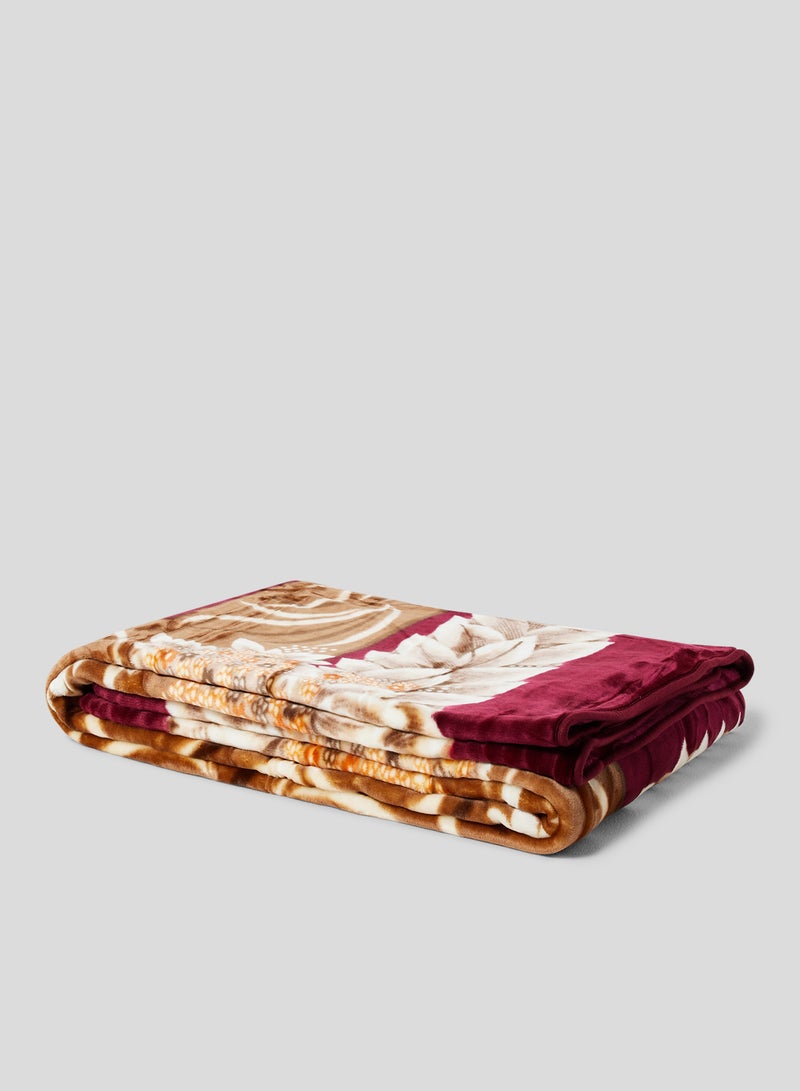 Regency - Korean Made Blanket Polyester Multicolour 200x240cm - Image 1