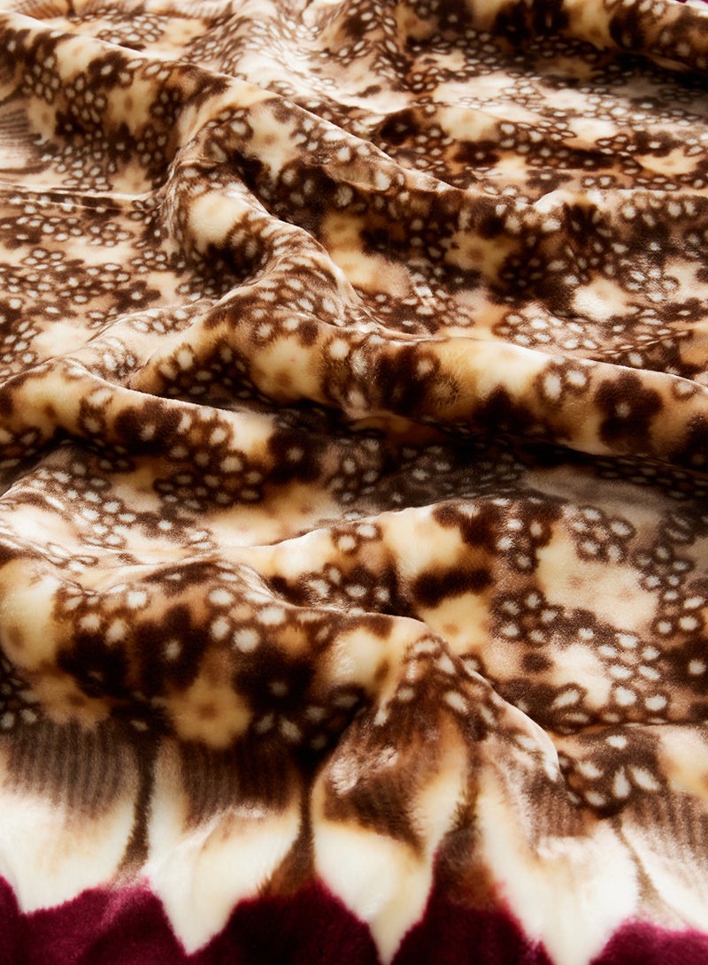 Regency - Korean Made Blanket Polyester Multicolour 200x240cm - Image 1