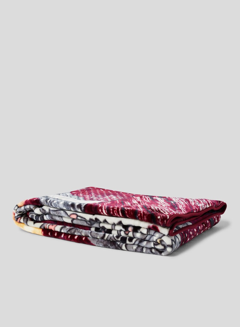 Regency Korean Made Blanket Polyester Multicolour 200x240cm - Image 2