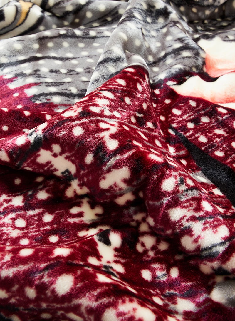 Regency Korean Made Blanket Polyester Multicolour 200x240cm - Image 3