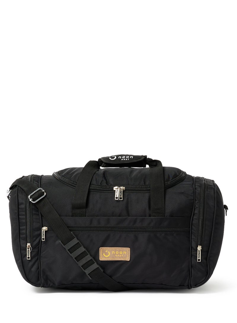 3-Piece Lightweight Waterproof Polyester Multipurpose Luggage Duffle Bag/Gym Bag Set 20/22/24 Inch Black