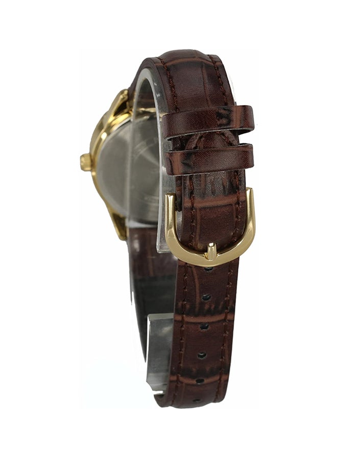 CASIO Women's Formal Analog Watch LTP-V005GL-9AUDF - 28 mm - Brown  - Image 2