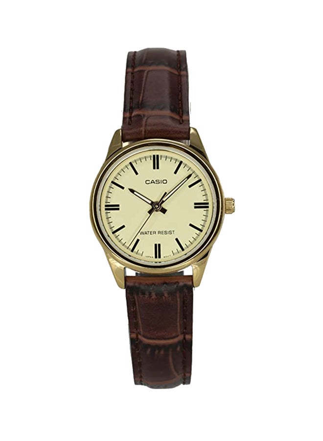 CASIO Women's Formal Analog Watch LTP-V005GL-9AUDF - 28 mm - Brown  - Image 3