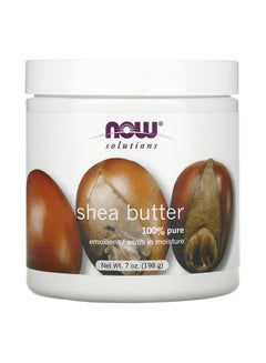 Now Foods Pure Shea Butter Moisturizer Clear 198grams  - Image 1