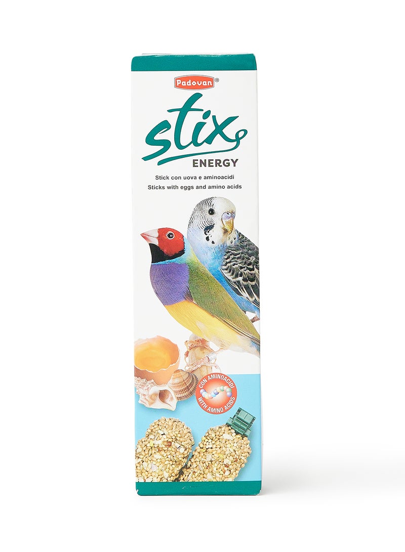 بادوفان طعام ستيكس إنيرجي للببغاوات والطيور الغريبة 80جرام - Image 1