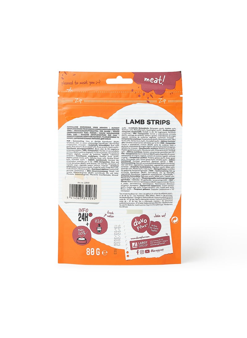 Duvo Lamb Strips Multicolour 80grams  - Image 2