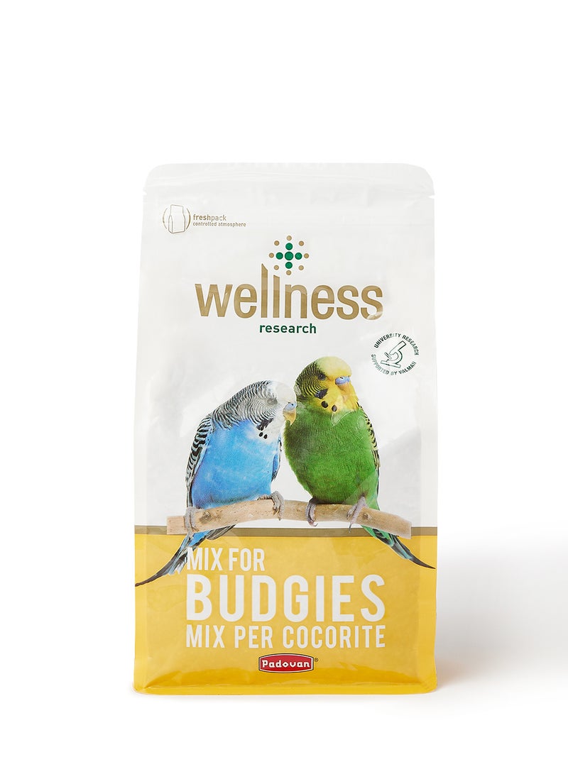 Padovan Wellness Budgies Complete Feed For Budgerigars 1kg - Image 1