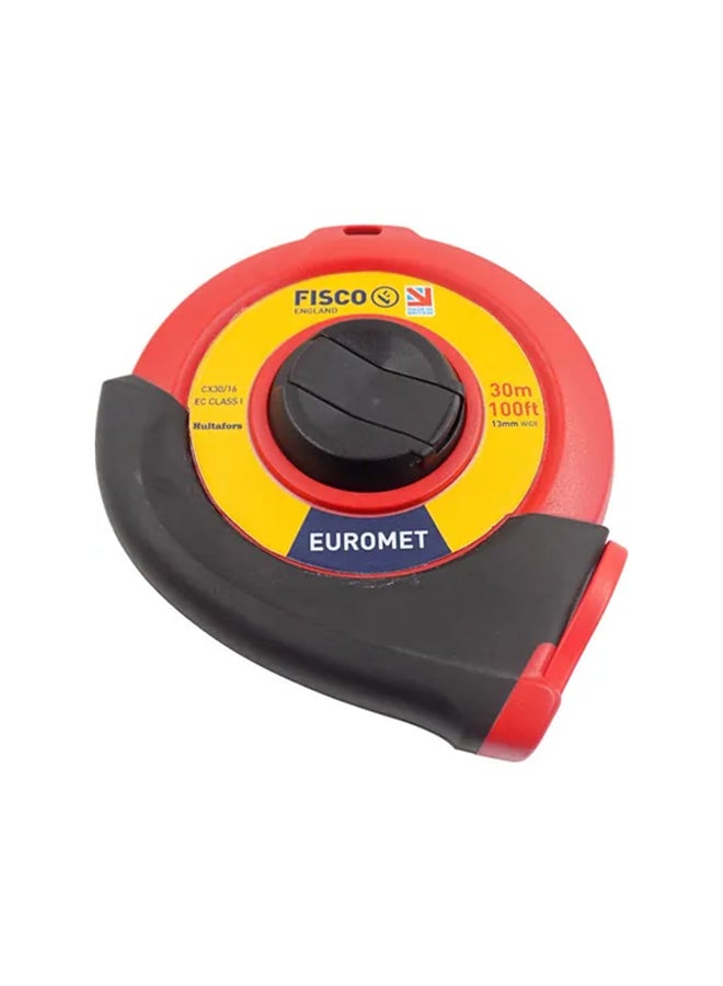 FISCO Measuring Tape Red/Black 30meter  - Image 1