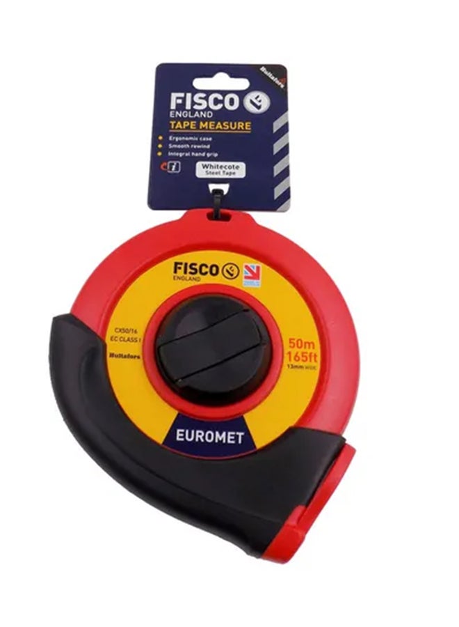 FISCO Measuring Tape Red/Black 50meter  - Image 1
