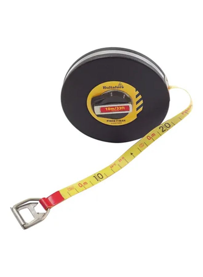 FISCO Fibar Measuring Tape Black/Yellow 10meter  - Image 2