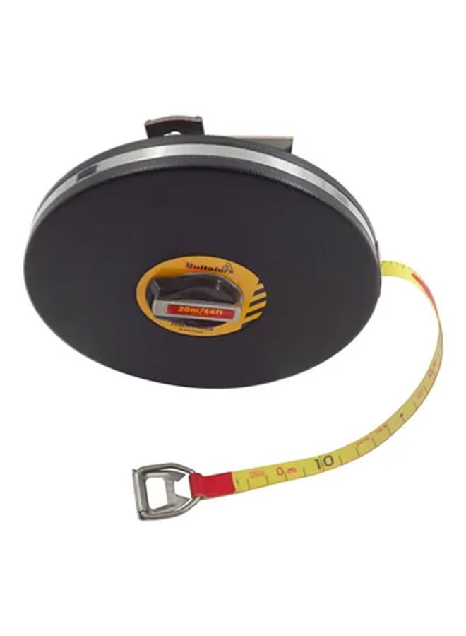 FISCO Fibar Measuring Tape Black/Yellow 20meter  - Image 1