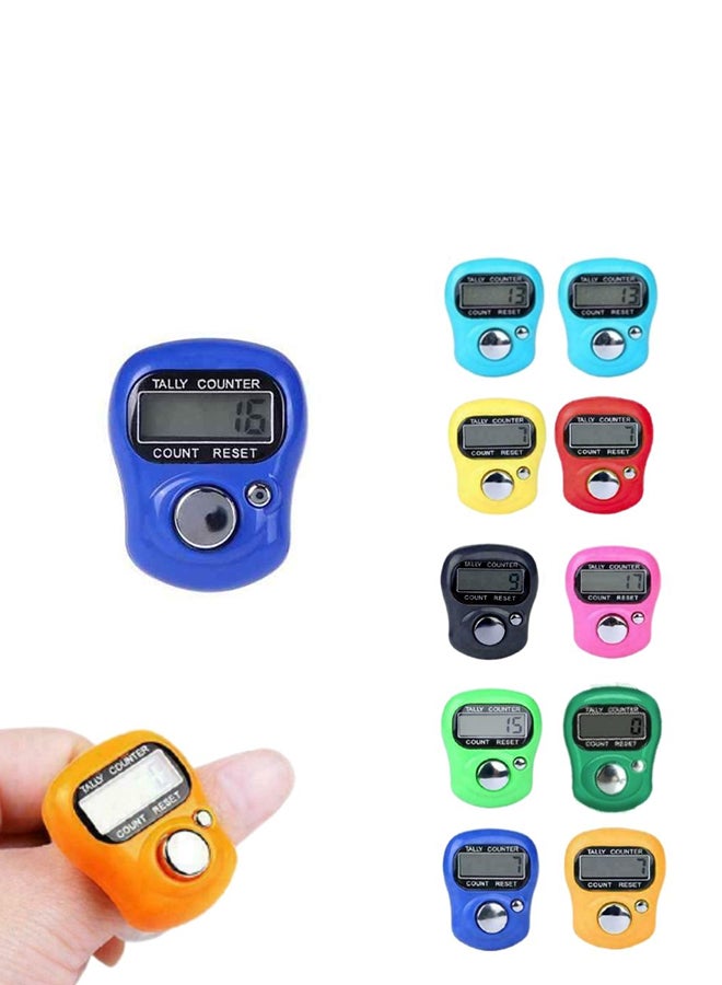 Generic 10-Piece Digital Tally Counter Multicolour  - Image 2
