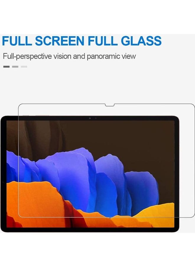Generic - 2-Pack Galaxy Tab S7+ Plus 12.4 Screen Protector,PULEN For Samsung Galaxy Tab S7 Plus Screen Protector transparent - Image 1