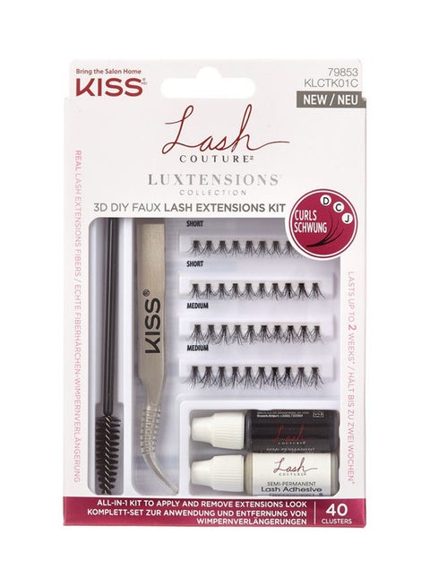 Lash Couture 3D Diy Faux Lash Extensions Kit Black
