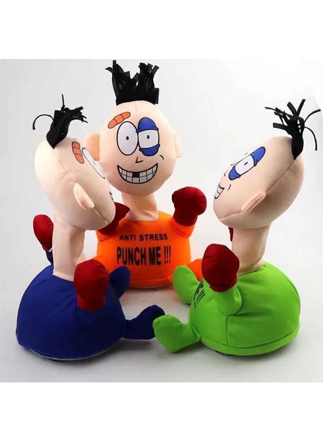 Toyland - Funny Anti Stress Punch Me Screaming Toy with Simulation Sound 24cm Assorted 24cm - Image 1