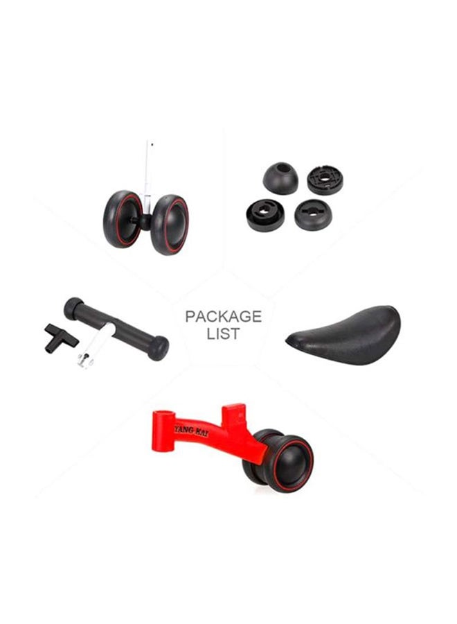Coolplay Non-toxic Material Indoor And Outdoor Balance Ride on Bike With Non-slip Grips for Kids 18.7x7.7x6.5inch  - Image 4