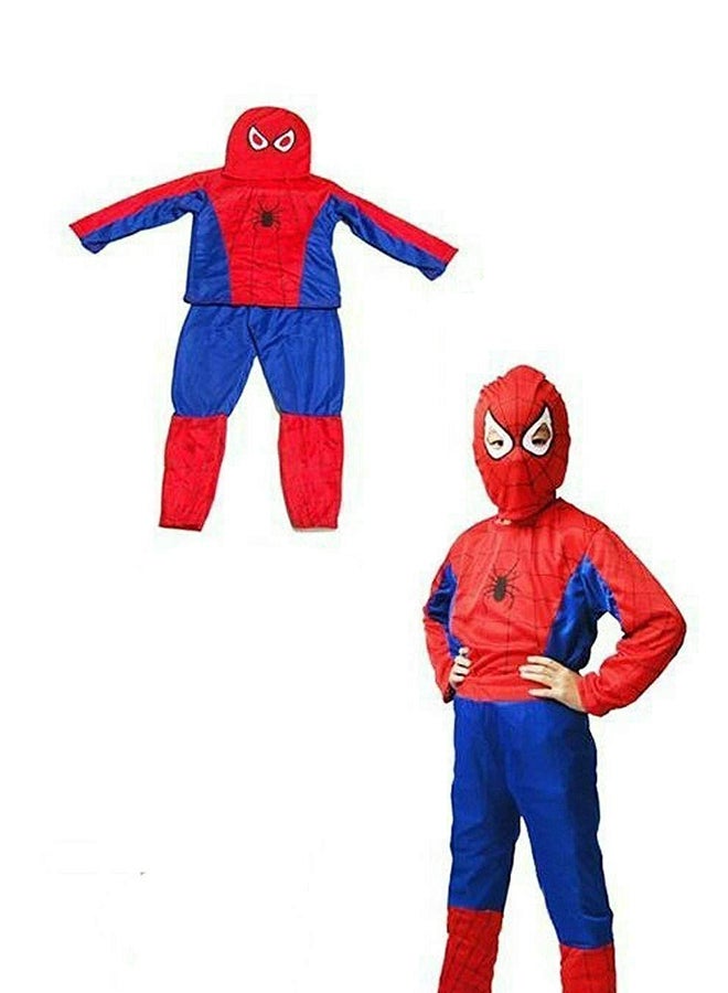 Superhero Spiderman Breathable Comfortable Themed Party Fancy Dress Cosplay Costume S  - Image 3