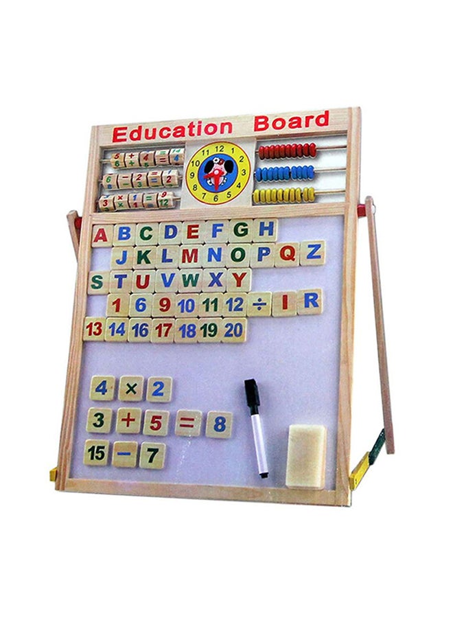 Multipurpose Magnetic Double-Sided Early Development Learning Education Board For Kids - Image 1