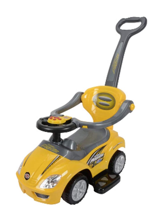 Generic - 3-In-1 Activity Ride-On With Handle Comfortable Durable Sturdy And Portable 62.5x29.5x34cm - Image 1