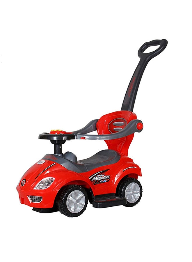 3-In-1 Activity Ride-On Mega Car Comfortable Attractive Premium Quality 62.5x29.5x34cm  - Image 1