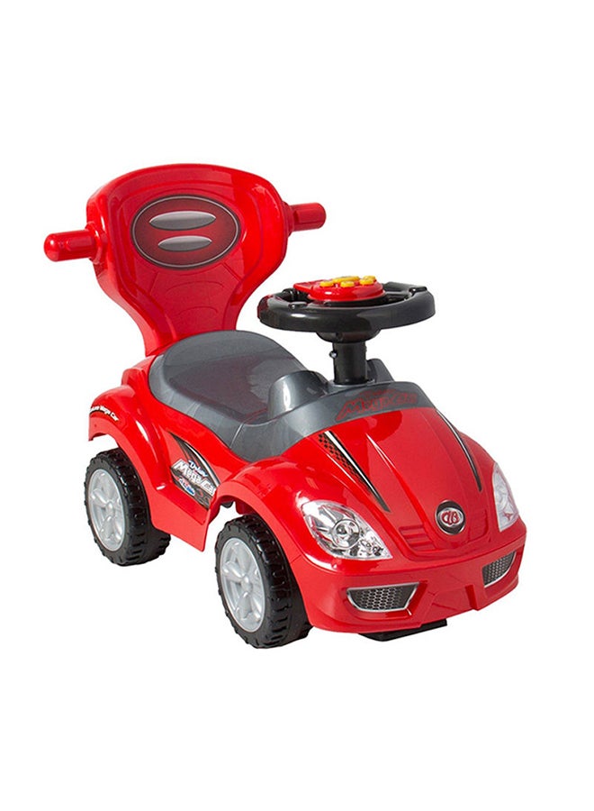 3-In-1 Activity Ride-On Mega Car Comfortable Attractive Premium Quality 62.5x29.5x34cm  - Image 5