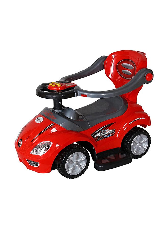 3-In-1 Activity Ride-On Mega Car Comfortable Attractive Premium Quality 62.5x29.5x34cm  - Image 4